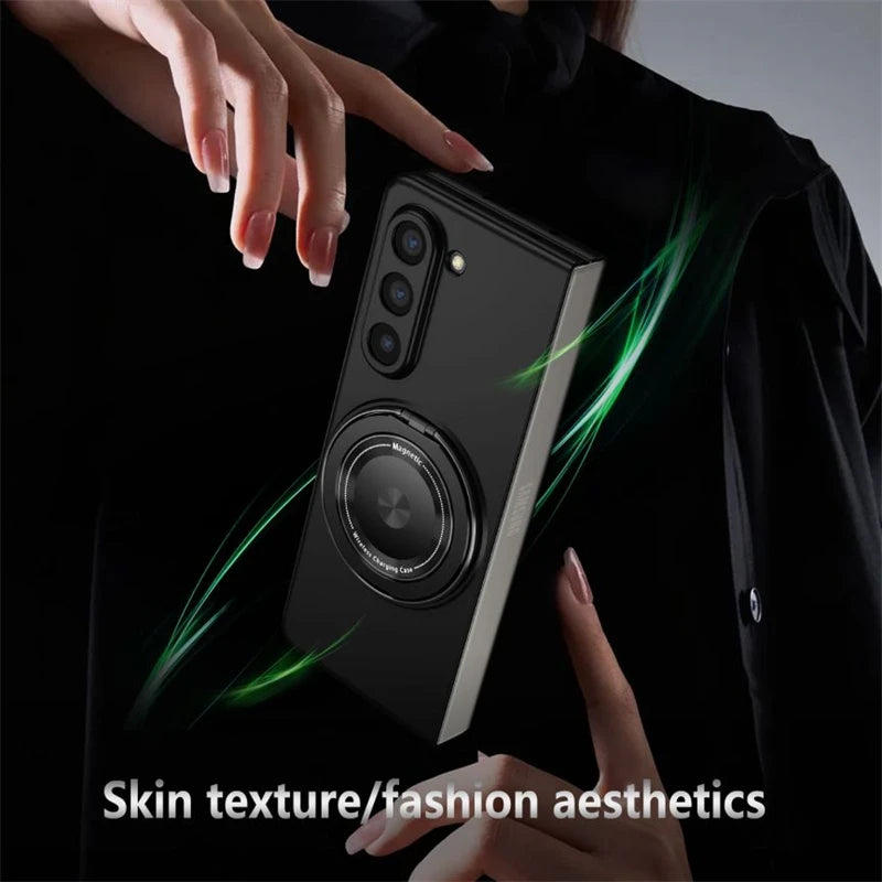 Original Magnetic Kickstand Ring Case for Galaxy Z Fold Series