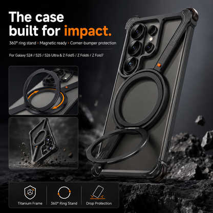 Titanium Frameless Case for Z Fold & Ultra Series