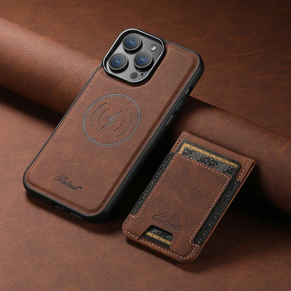 2-In-1 Leather Wallet Case (with Magsafe)