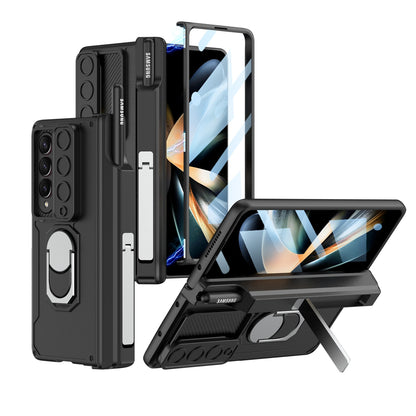 Magnetic Armor Case With S Pen Slot For Samsung Galaxy Z Fold Series