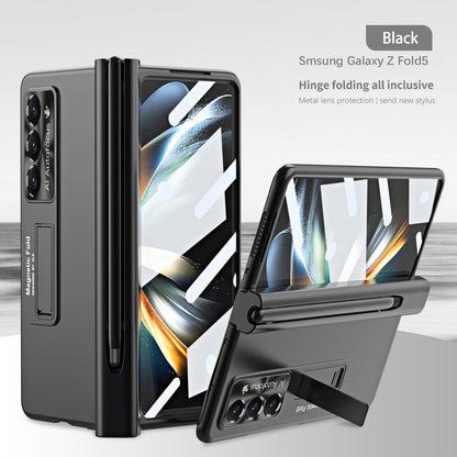 Magnetic Hinge Bracket Anti-fall Case With Stylus For Samsung Galaxy Z Fold 5/4/3