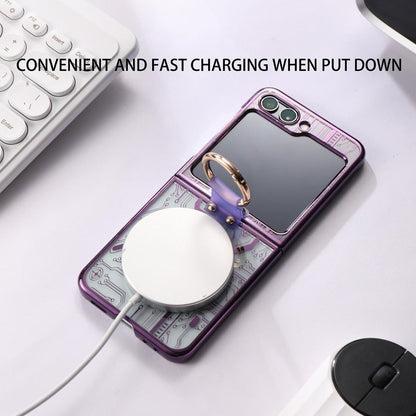 Shockproof Magnetic Case With Ring For Samsung Galaxy Z Flip